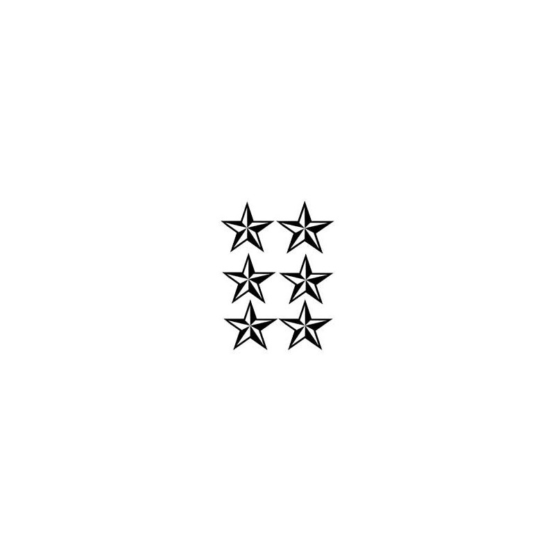 Star Tattoo autocollant