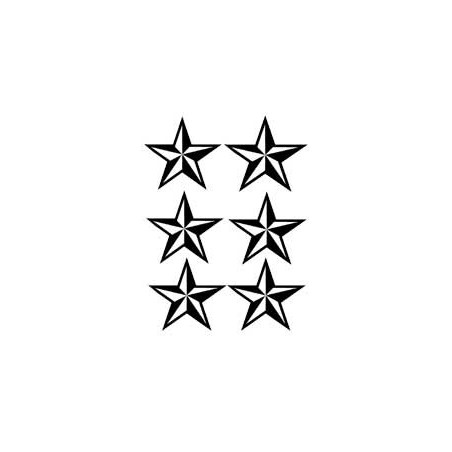 Star Tattoo autocollant