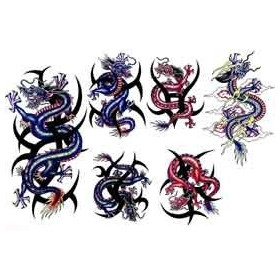 Tattoos Dragon tribal