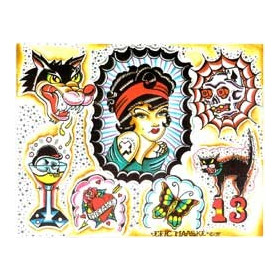 Tattoo Old Style autocollant