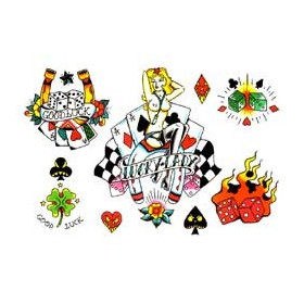 Tattoo Old Style autocollant
