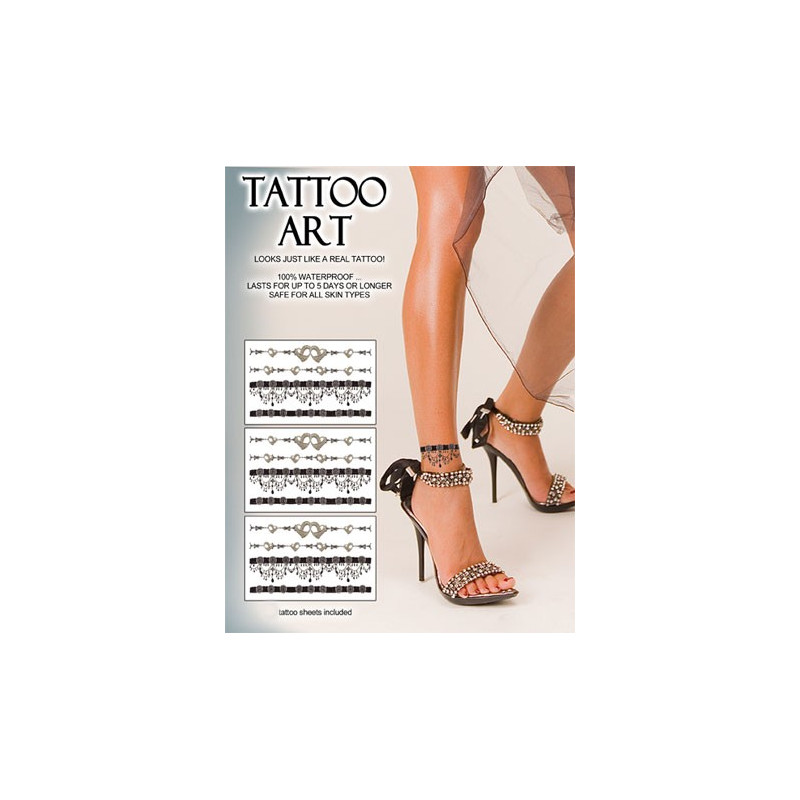 Tatouages Pack autocollants Skin Chaines