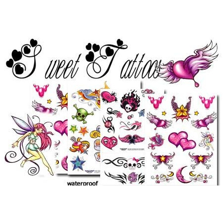 Sweet Tattoos Pack temporaires