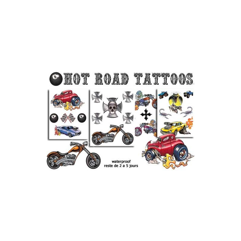 Hot Road Tattoos