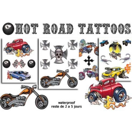 Hot Road Tattoos