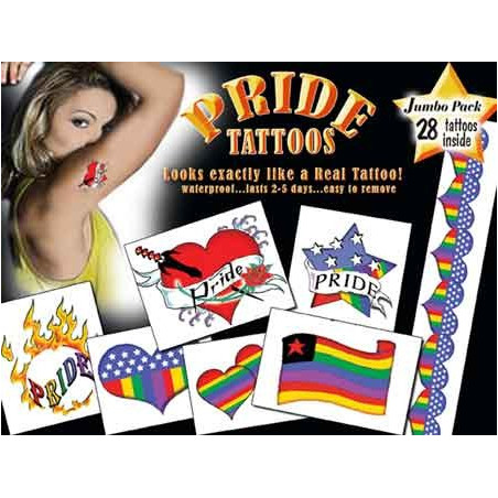 Pride Tattoos Girl