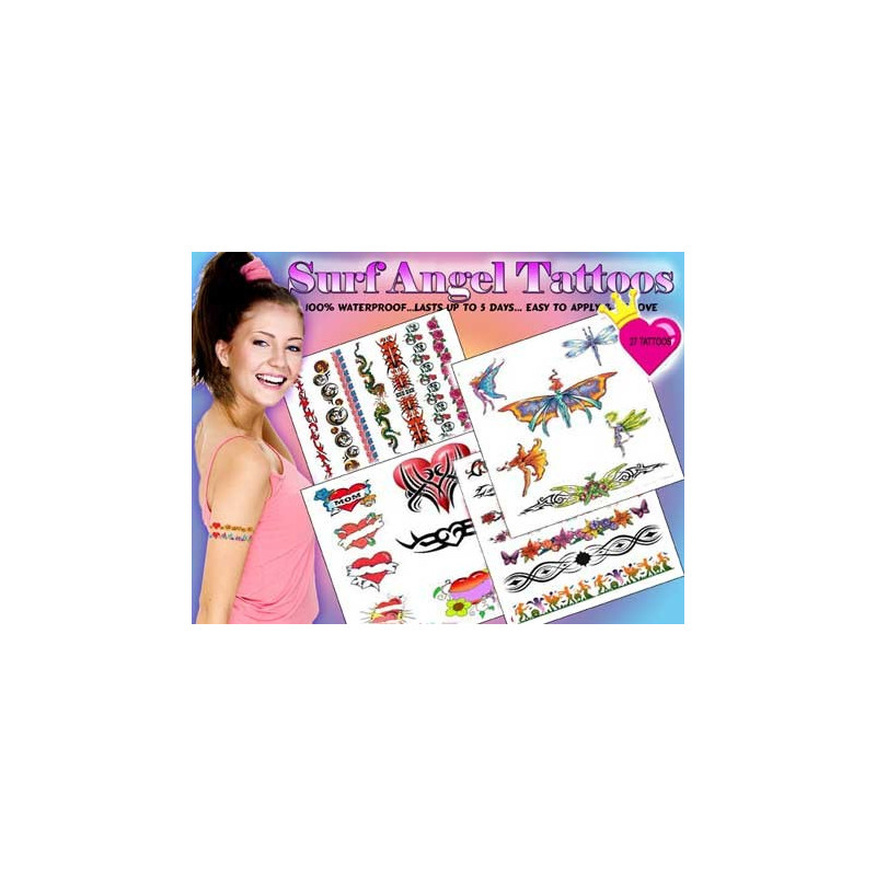 Pack tatouage Surf Angel Pack tatouage Surf Angel