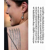 Angelina Jolie Tattoo Kmer Pali incantation