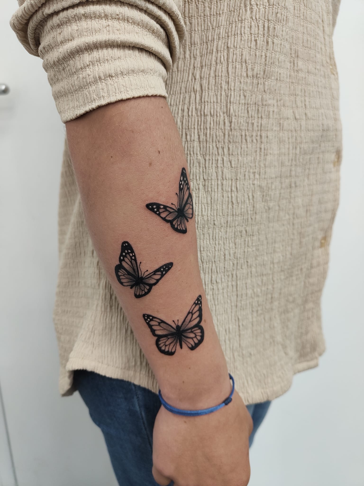 Tatouage Papillon Avant Bras