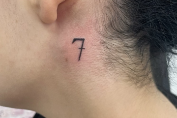Les chiffres en tatouage : signification et symbolisme derrière les nombres