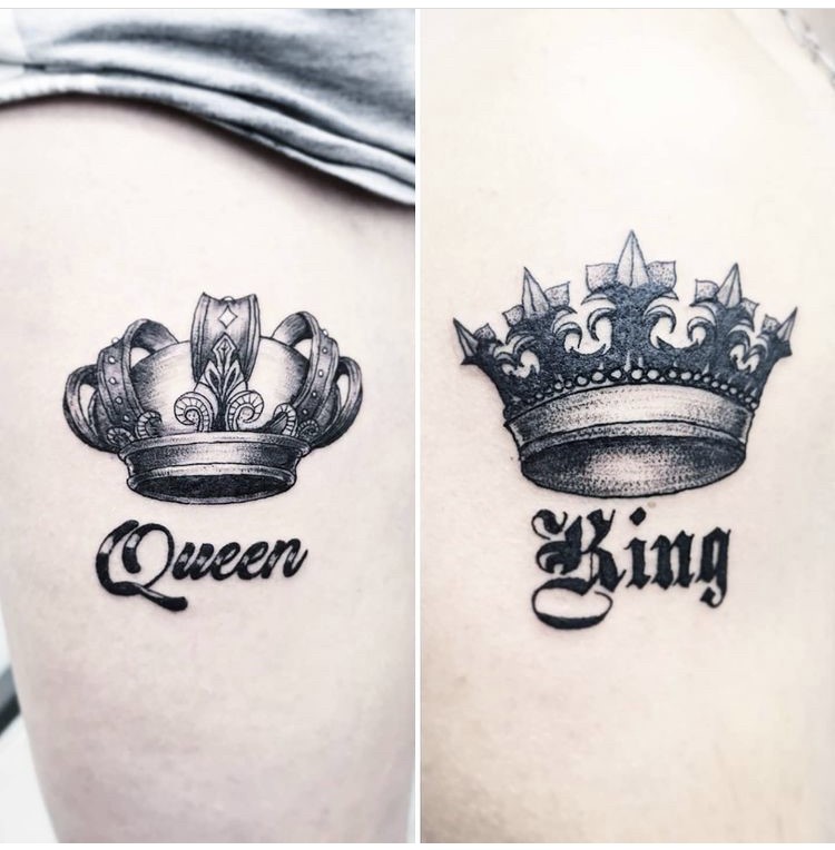 Tattoo Tarawa Lost-Créa Vias king and qween tattoo