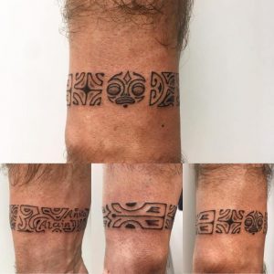 Tatouage bracelet maori par Padawan Tattoo Tarawa Cap d'Agde