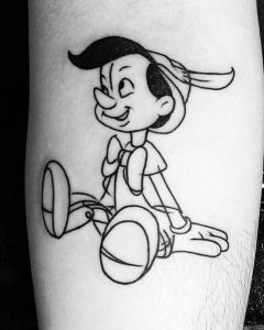 tatouage Pinocchio Tarawa Cap d'Agde