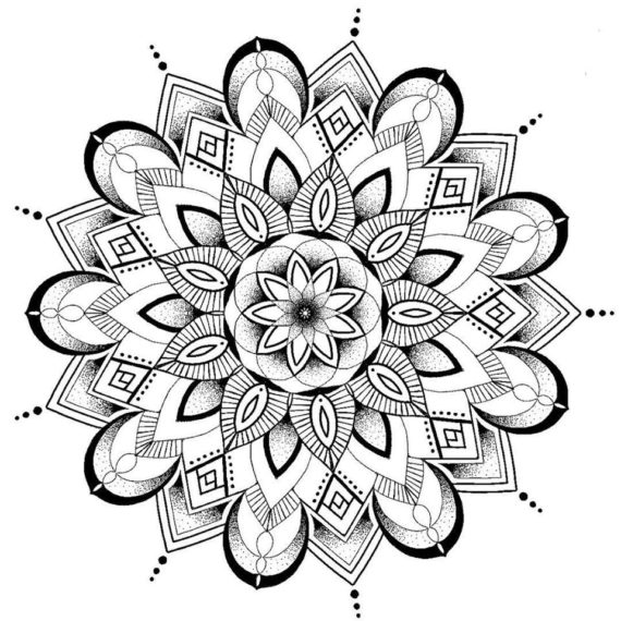 Tatouage Flash mandala cavezza Tarawa