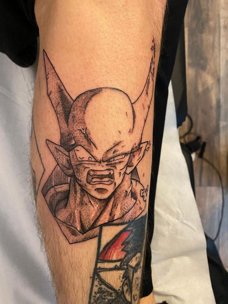 tatouage Piccolo dragon ball z par Hajon-ink Tarawa Cap d'Agde