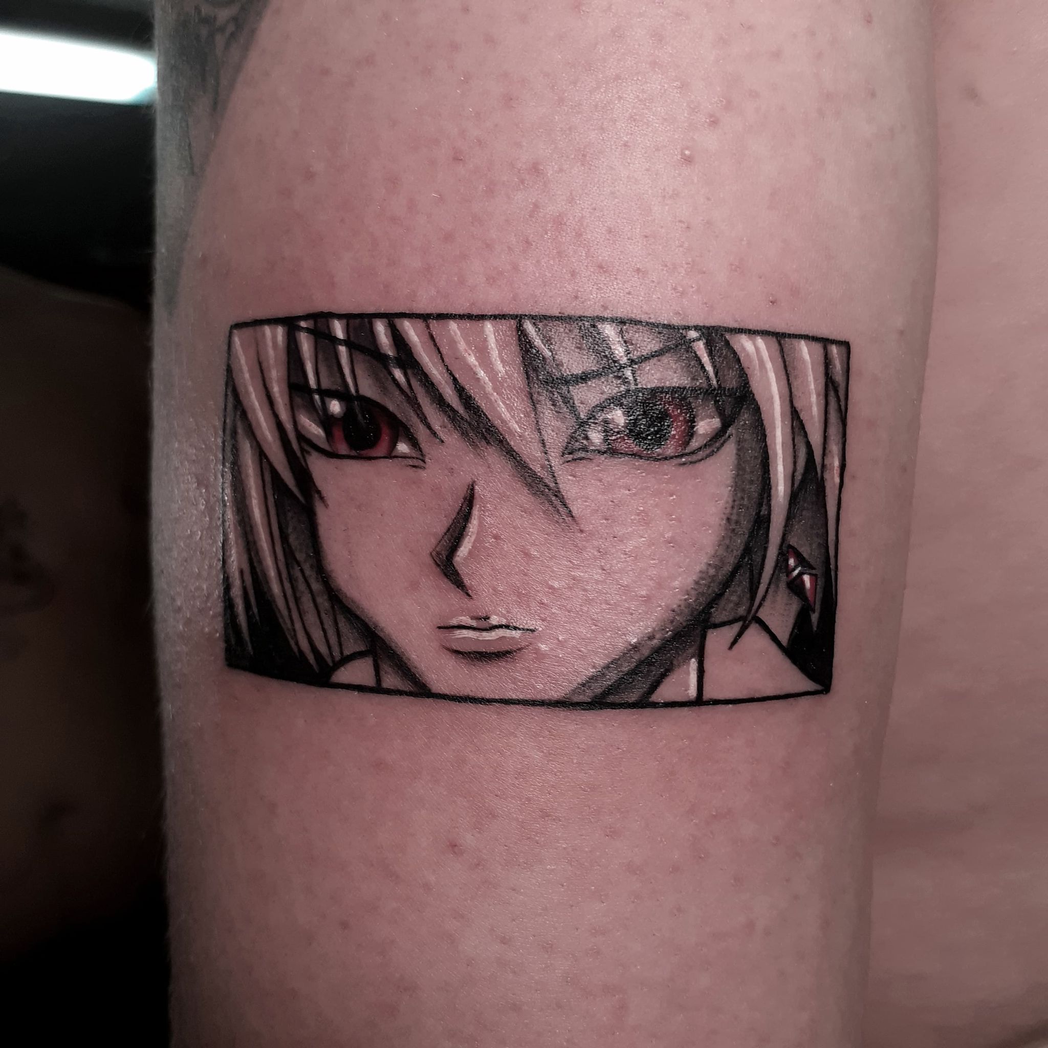 tatouage manga réalisé par Padawan Tattoo Tarawa Cap d'Agde